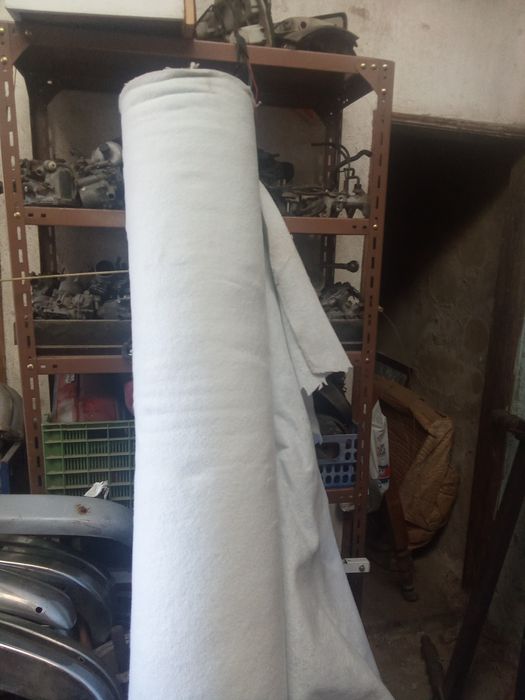Manta feltro para drenagem jardim.