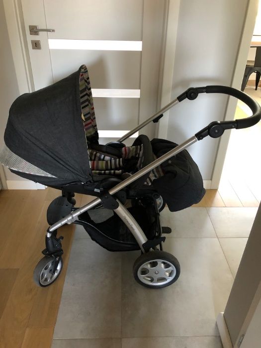 Wózek Mamas&Papas SOLA 2w1 Black DENIM