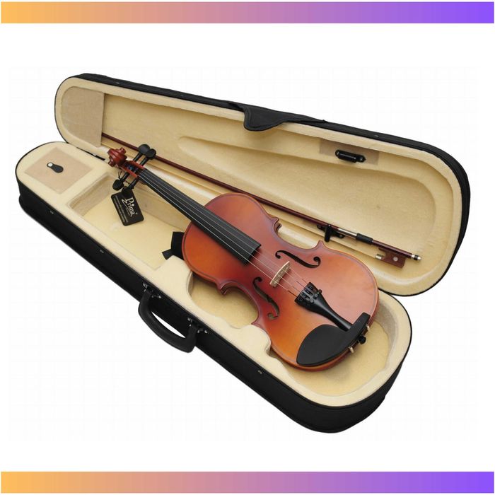Skrzypce Prima EV-01 4/4 + futerał + smyczek + kalafonia