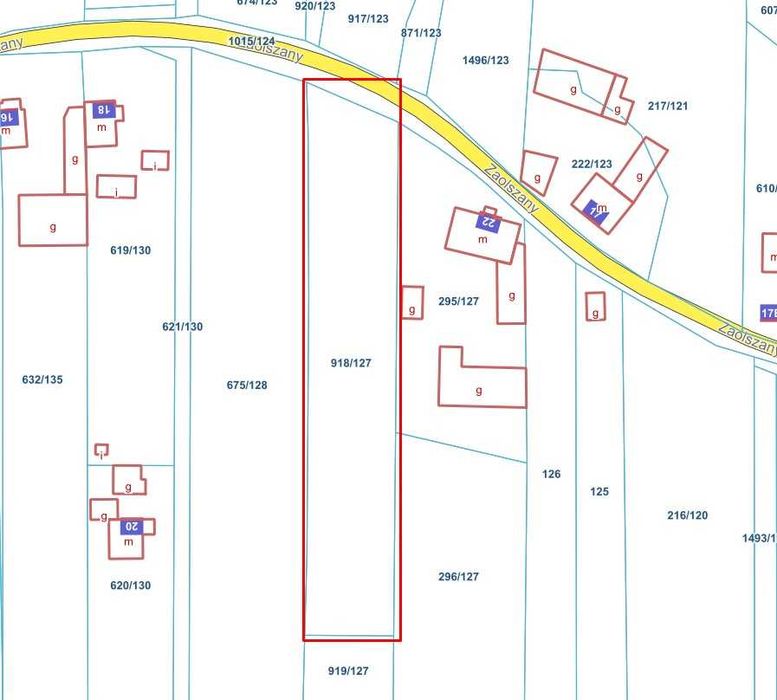 Pyskowice działka 2 398 m2