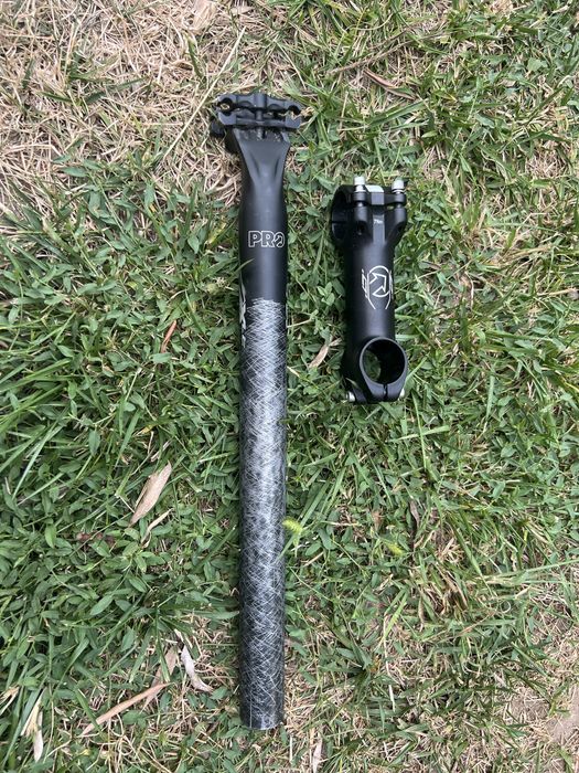 Varios acessórios para bicicleta