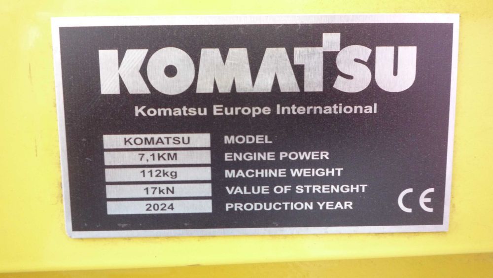Zagęszczarka Komatsu