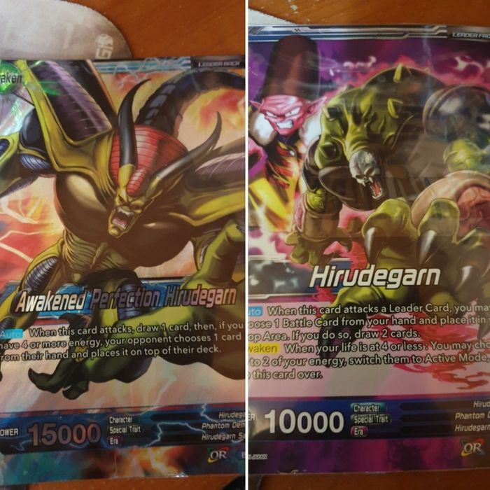 Conjunto cartas Dragon ball Super