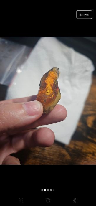 Kamien minerał Opal ognisty Etiopia