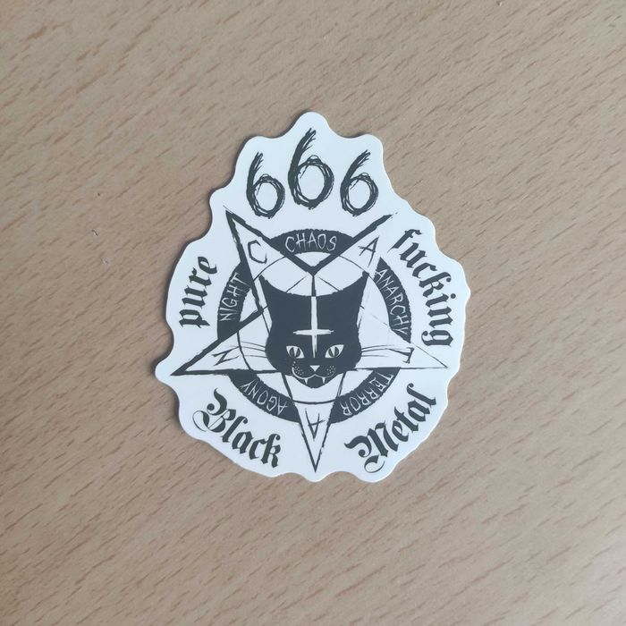 Pack 50 Stickers Autocolantes Satan Góticos