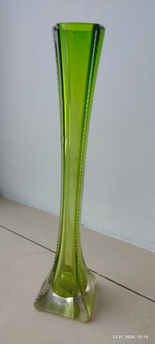 Wazon flet prl zielony