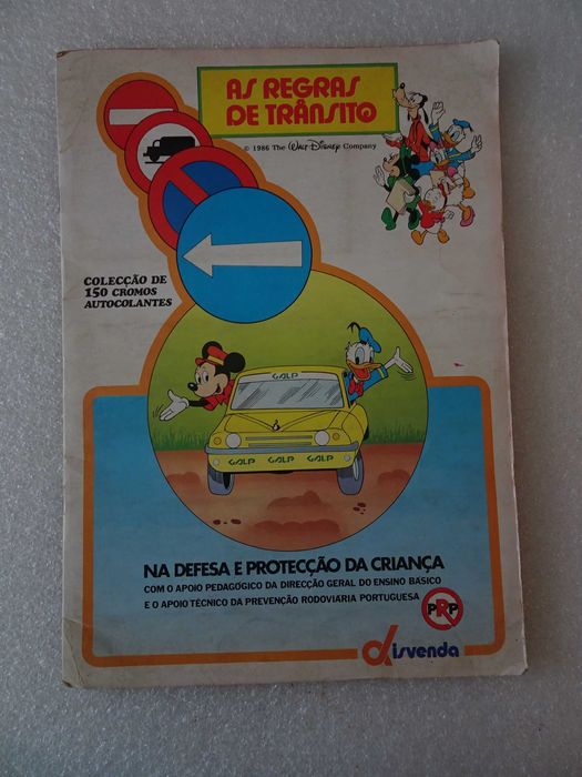 Caderneta de cromos As Regras de Trânsito - Disvenda -faltam 14 cromos
