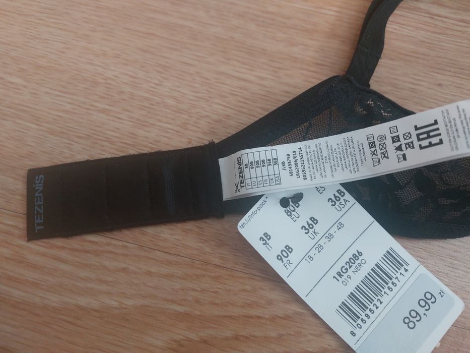 Biustonosz Tezenis Berlin super push-up 80B