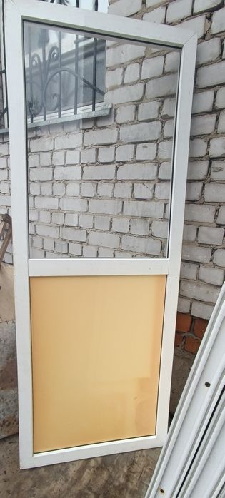 Металопластикові ПВХ перегородки б/в (6 шт.) — 210х80 см