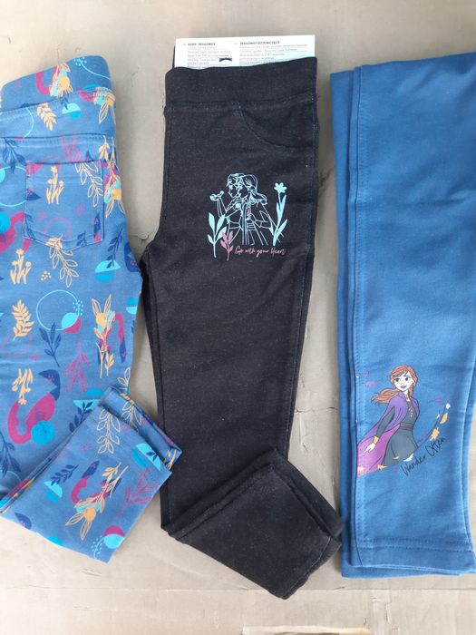Legginsy nowe 98/104 , 110/116 , 122/138 , 134/140