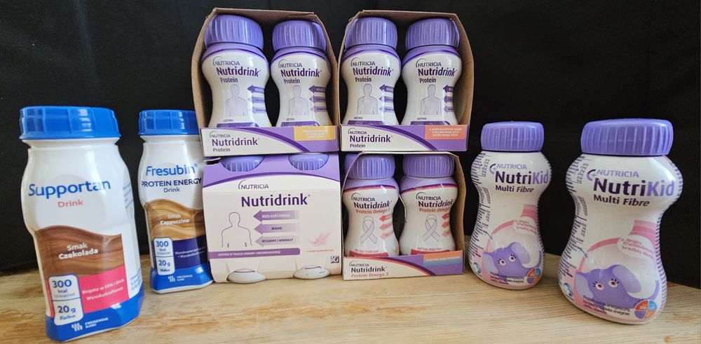 NUTRIDRINKI z datą do czerwca/sierpnia 2026