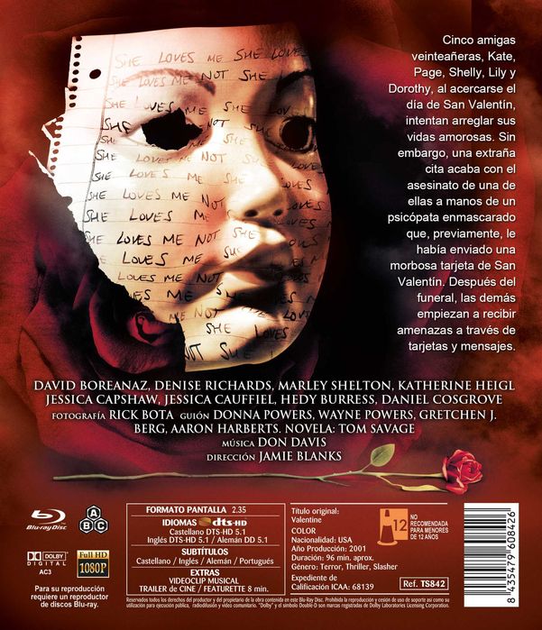 Un San Valentin De Muerte/Terror no Dia de S. Valentim(Blu-Ray)