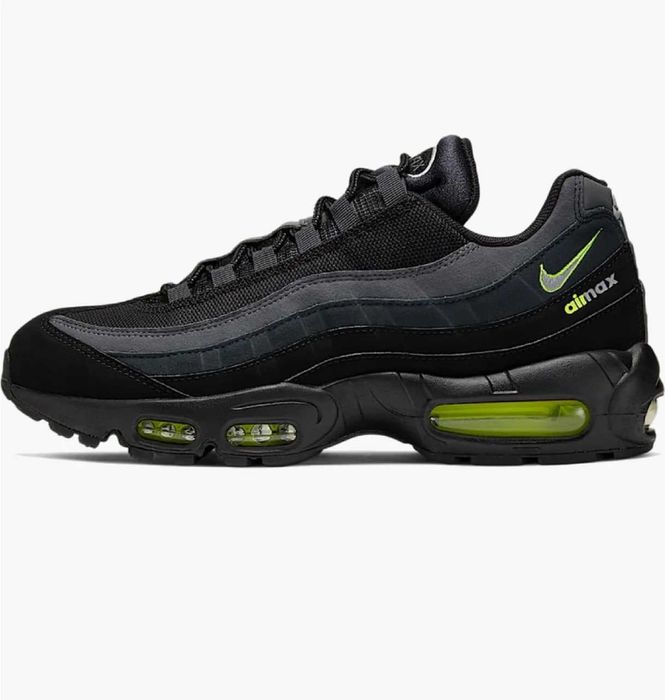 Оригінальні Кросівки Nike air max 95 retro logo black (44.5)