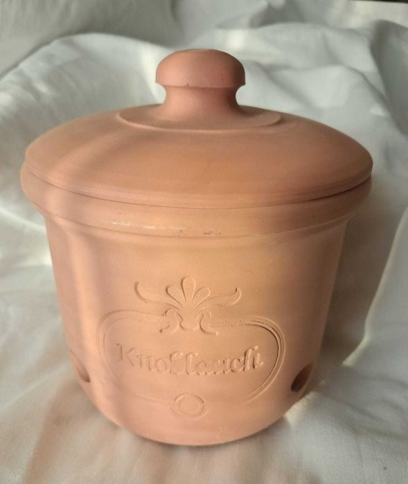 Vintage German Garlic Jar / Container