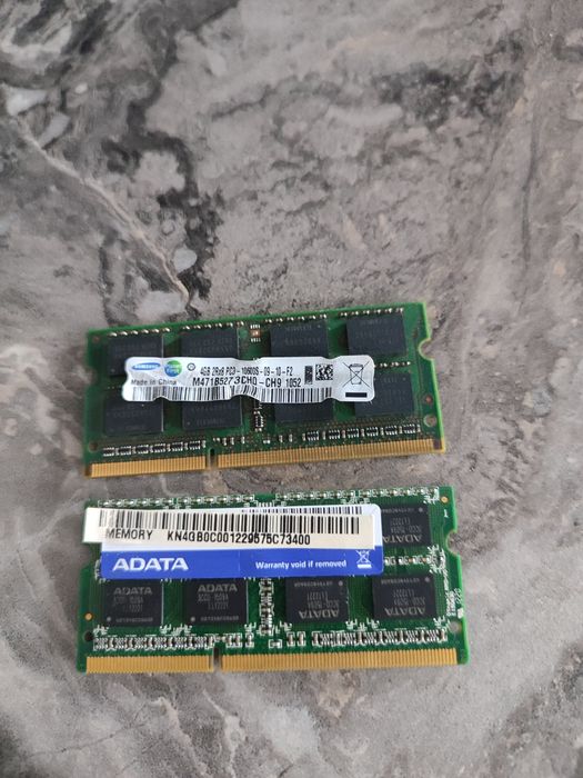 DDR3 для ноутбука 2*4gb