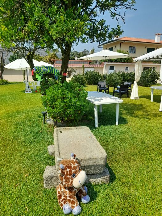 Festeje ao ar livre na Casa Jardim