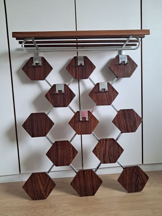 Vintage wieszak Garderoba półka przedpokój