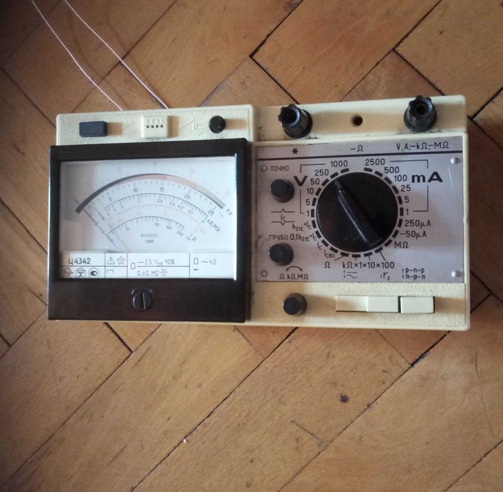 Мультиметры аналоговые Ц4317М и Ц4342-М1