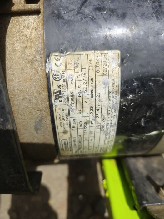 Honda GX390 Pramac E6900 Agregat Prądotwórczy 2015