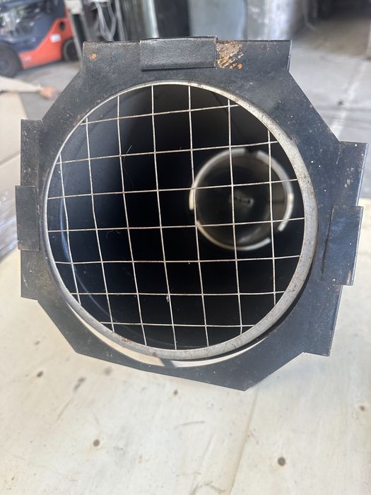 Stare lampy halogenowe PRL industrial