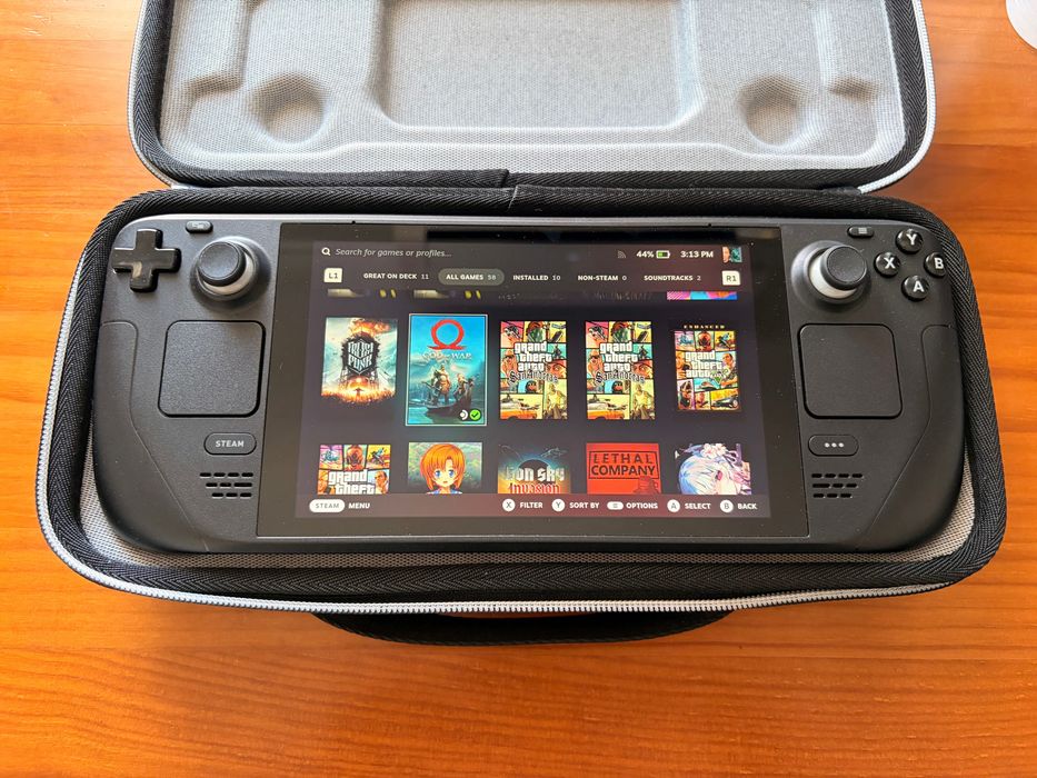 Steam Deck LCD 256GB, como nova