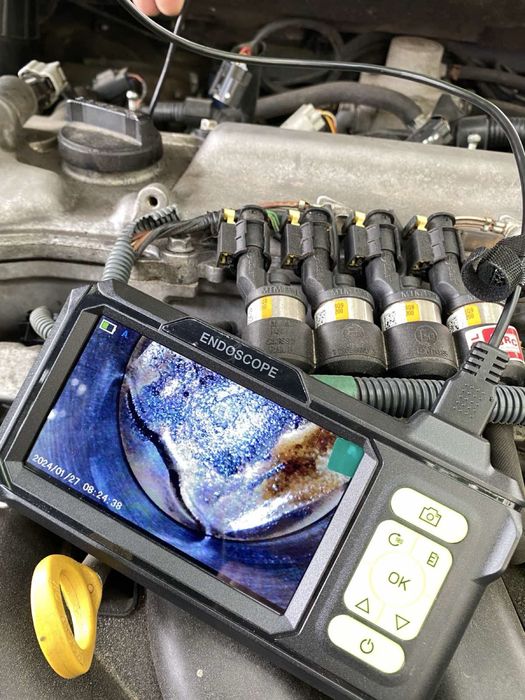 Для дизеля! Товщина зонду 5.5мм! 2 камери! Ендоскоп эндоскоп бороскоп