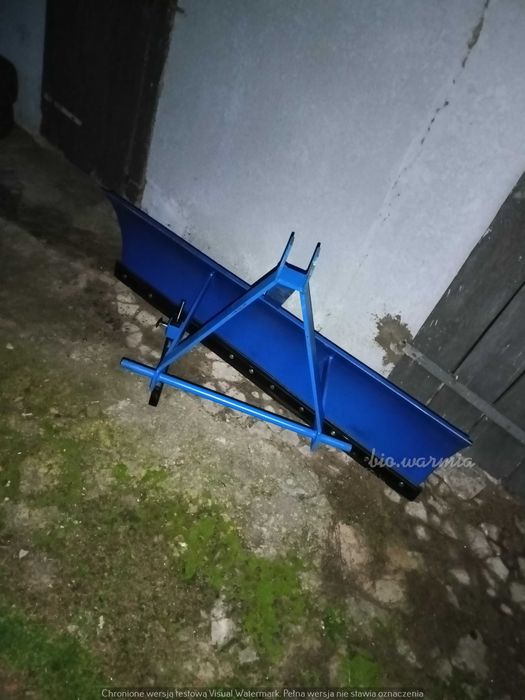 Spych pług do śniegu na tył ciągnika mini traktorka DOWÓZ PL