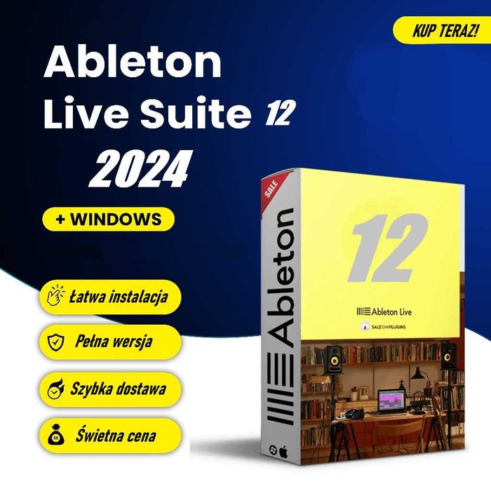 Ableton 12 Live Suite 2025 Na stałe Win/MacOs