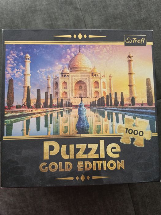 Puzzle trefl glod edition 1000 Taj Mahal. Indie