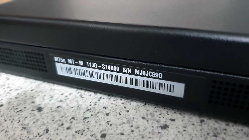 Неттоп Lenovo ThinkCentre M75q Gen 2, Ryzen 5350GE/16GB/256GB/Wi-Fi+BT