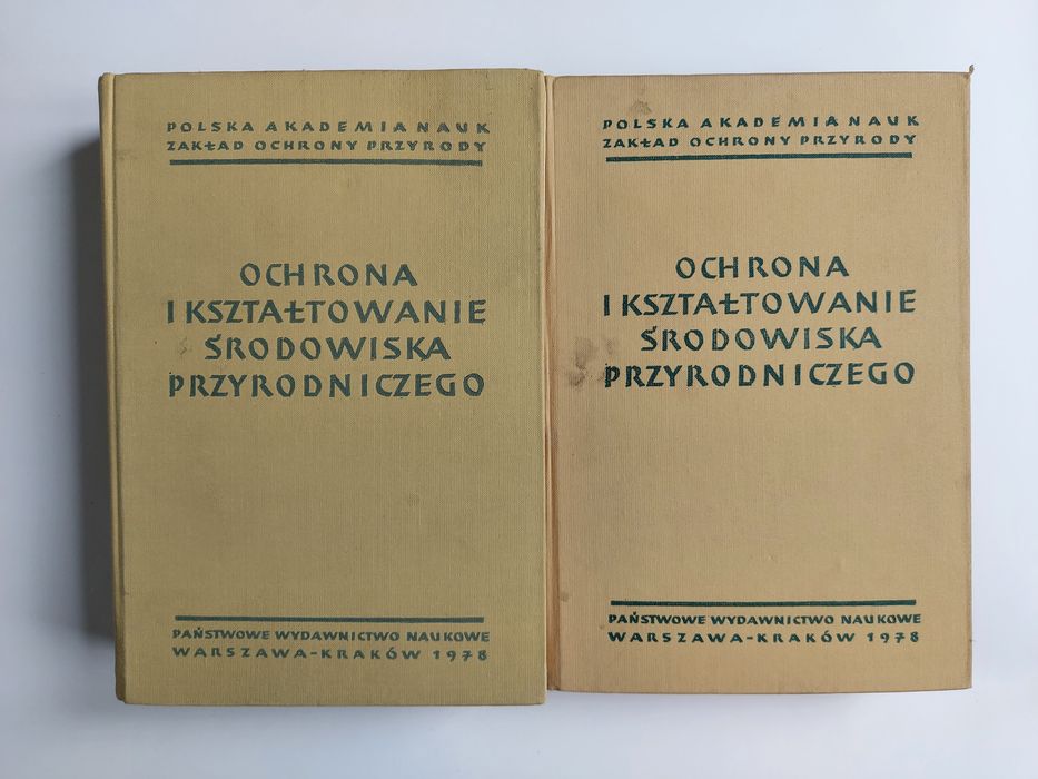 Ochrona i kształtowanie środowiska przyrodniczego - Dwa tomy