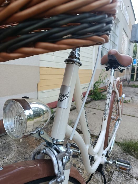Stylowy rower retro / klasyk na zabytkowej ramie Opel + Dokumentacja policyjna