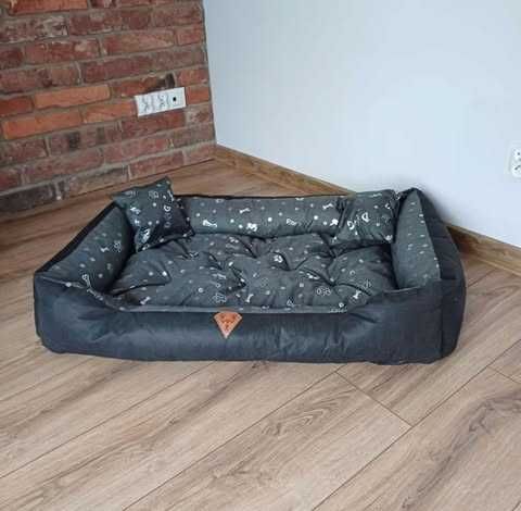 Legowisko dla psa 100x75 wodoodporne z poduszkami GRATIS