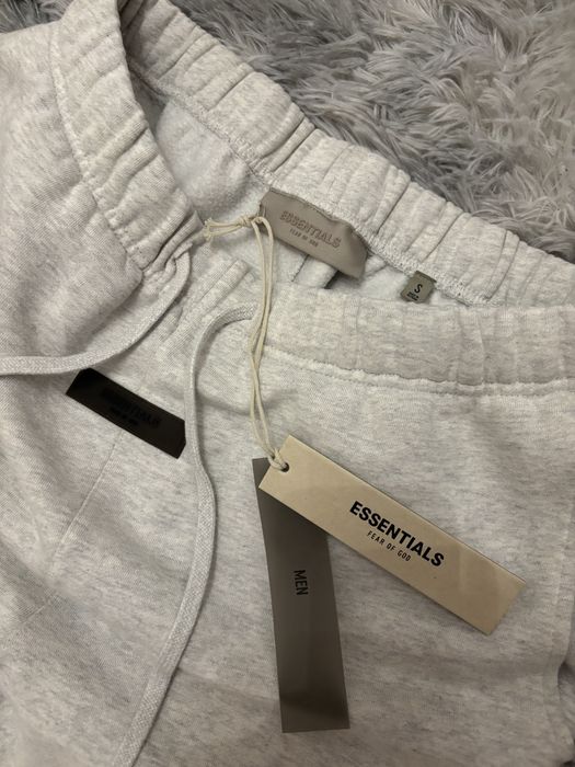 Essentials Fear of God Light Oatmeal tracksuit