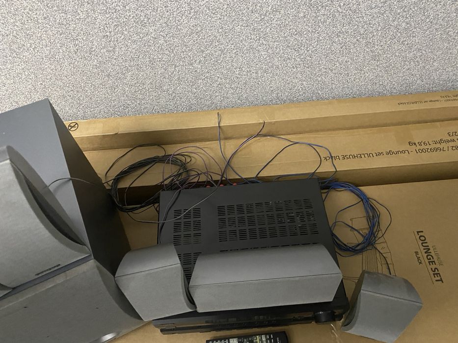 Kino Domowe 5.1 Amplituner Onkyo TX-SR506 zestaw Onkyo 5.1 Subwoofer