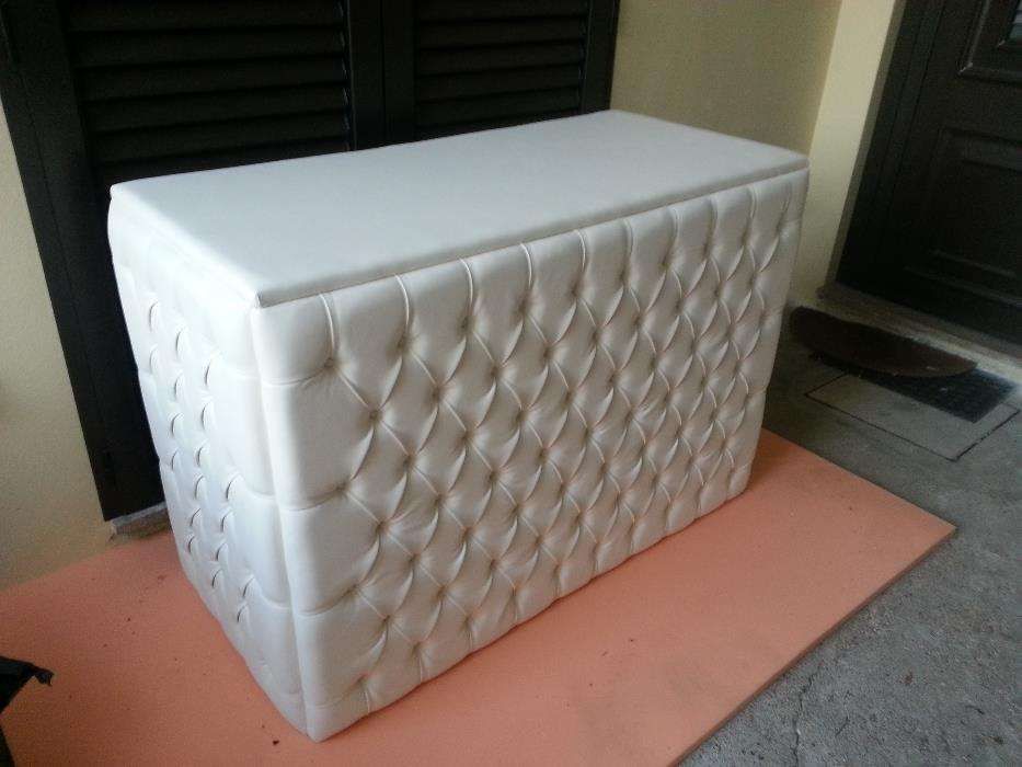 Quilted counter in various colors, 120x50 cm, height 100 cm64738695288834123