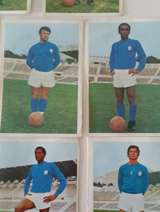 Cromos antigos  C.F. Belenenses, época 1970/71