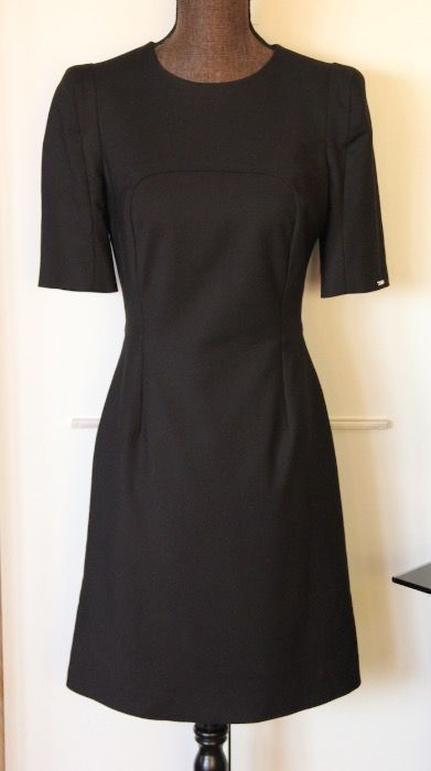 SIMPLE sukienka czarna zamek 36 S 34 Xs mała spódniczka