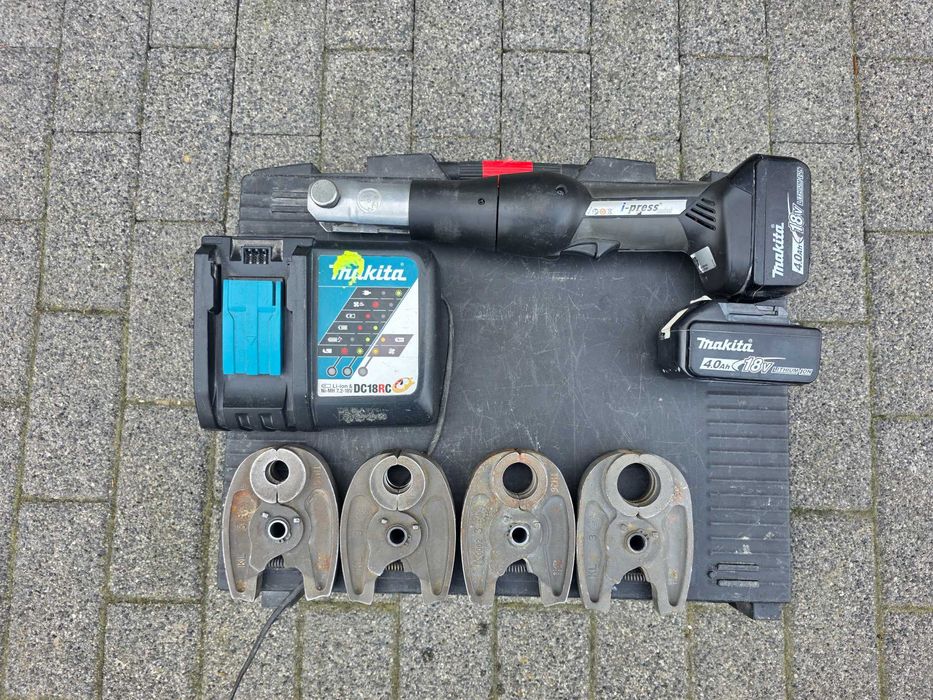 Zaciskarka prasa rur Klauke MAP 2L i-press mini TH 16-32 Makita ALUPEX