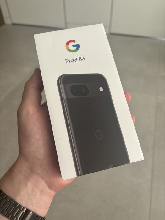 Google Pixel 8a 8/128 Obsidian Новий Запакований В пломбах