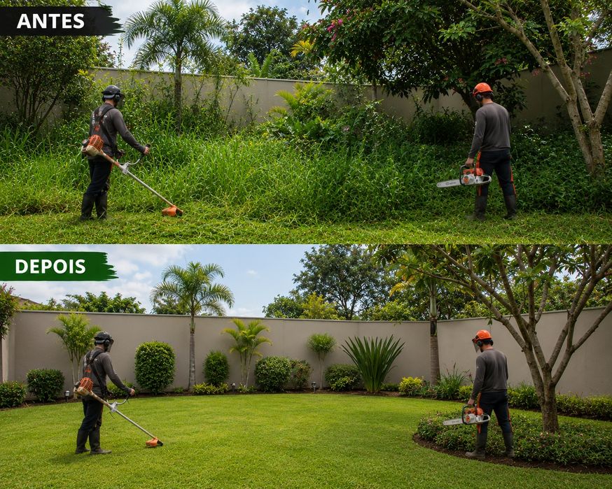 Limpeza de terrenos/jardins