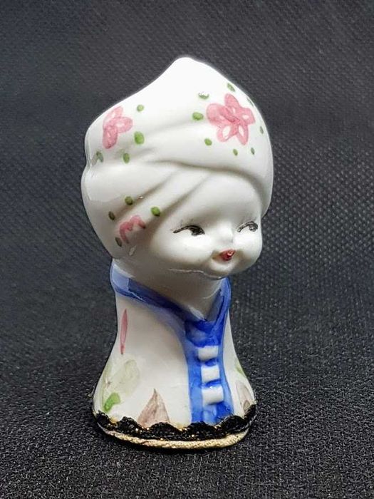 Paliteiro coleção mini estatueta de Aladino em faiança