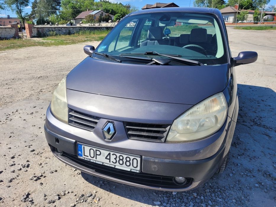Renault Scenic 2 1.6 16v benzyna 2005r jeździ,skręca I hamuję..