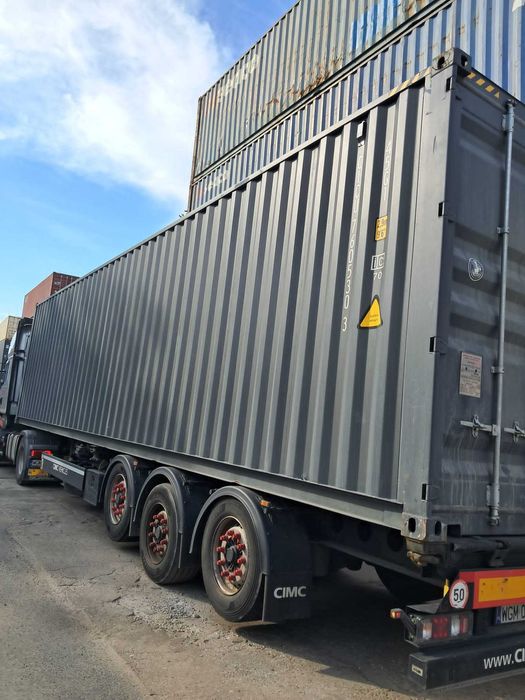 Kontener morski 40'HC 12m magazyn nowy One Way