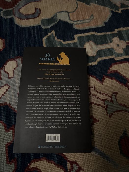 Livro “O xangó de Baker Street”