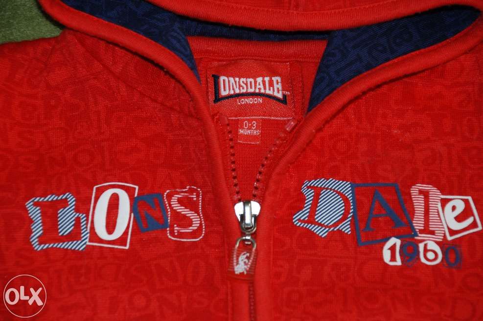 Bluza Lonsdale 0-3 miesięcy