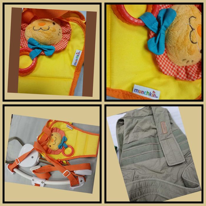 Marsupio,tapetes,baloiço  bebé, aquecedor biberões,etc