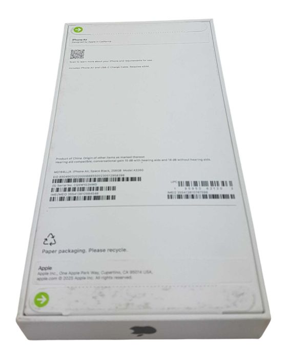 Apple iPhone Air (Várias cores) - 3 Anos de Garantia - *Prestaçoes*