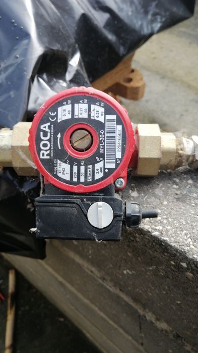 Bomba de circulação de águas de aquecimento