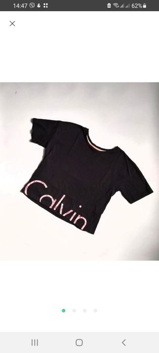 Футболка жіноча укорочена calvin klein  p. М
